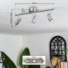 Gropptorp ceiling light, ceiling spotlight matt nickel, 3-light sources