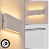 Gamas outdoor wall light, wall light, wall spotlight white, 1-light source