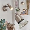 Gropptorp wall light, wall spotlight LED matt nickel, 1-light source