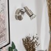 Gropptorp wall light, wall spotlight LED matt nickel, 1-light source