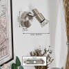 Gropptorp wall light, wall spotlight LED matt nickel, 1-light source