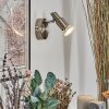 Gropptorp wall light, wall spotlight matt nickel, 1-light source