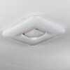 Flavlev ceiling light LED silver, white, 1-light source, Remote control