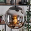 Gastor hanging light, globe light, pendant light Smoke-coloured, 5-light sources