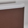 Gamas outdoor wall light, wall light brown, rust-coloured, 1-light source