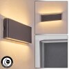 Gamas outdoor wall light, wall light, wall spotlight anthracite, 1-light source