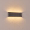 Gamas outdoor wall light, wall light, wall spotlight anthracite, 1-light source