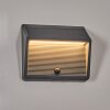 Pedreiras outdoor wall light, solar light, wall light LED anthracite, 1-light source, Motion sensor