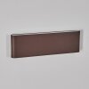 Gamas outdoor wall light, wall light, wall spotlight rust-coloured, 1-light source