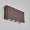 Gamas outdoor wall light, wall light, wall spotlight rust-coloured, 1-light source