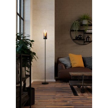 Eglo lights TOOTHILL floor lamp black, 1-light source