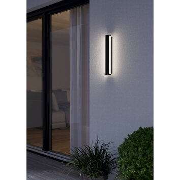 Eglo lights NEVIANO outdoor wall light LED black, 2-light sources