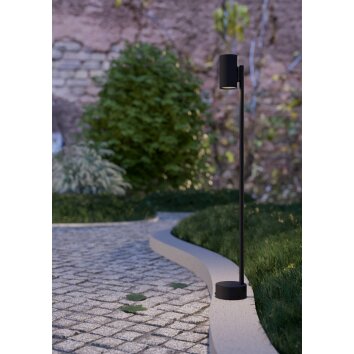 Eglo lights IZZALINI outdoor floor lamp LED black, 1-light source