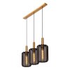 Lucide lights CORINA pendant light brass, 3-light sources