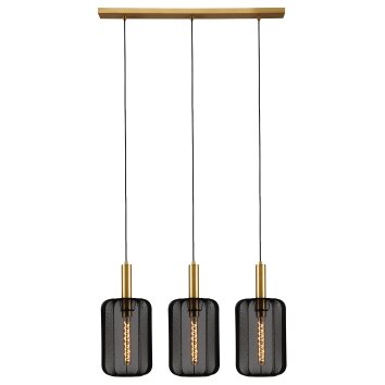 Lucide lights CORINA pendant light brass, 3-light sources