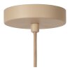 Lucide lights CORINA pendant light beige, 1-light source