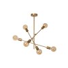 Lucide lights LESTER ceiling light gold, 6-light sources