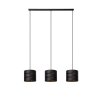 Lucide lights ROSAS pendant light black, 3-light sources