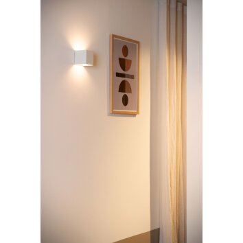 Lucide lights VERTIGO wall light LED white, 1-light source, Motion sensor