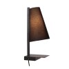 Lucide lights GREGORY wall light black, 1-light source