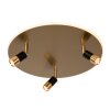 Lucide lights JUBEL ceiling light LED brass, 3-light sources