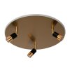 Lucide lights JUBEL ceiling light LED brass, 3-light sources