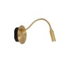 Lucide lights JOLIJN wall light LED brass, 1-light source