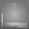 Leuchten Direkt lights EURIA floor lamp LED grey, 1-light source