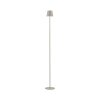 Leuchten Direkt lights EURIA floor lamp LED grey, 1-light source