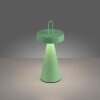 Leuchten Direkt lights ALWA table lamp LED green, 1-light source