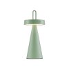 Leuchten Direkt lights ALWA table lamp LED green, 1-light source