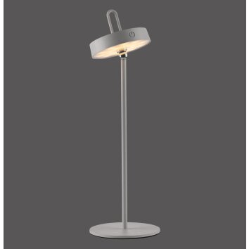 Leuchten Direkt lights AMAG table lamp LED grey, 1-light source