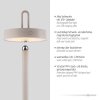 Leuchten Direkt lights AMAG floor lamp LED grey, 1-light source