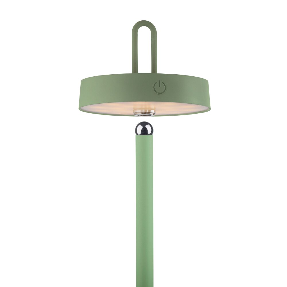 Leuchten Direkt lights AMAG floor lamp LED green, 1-light source