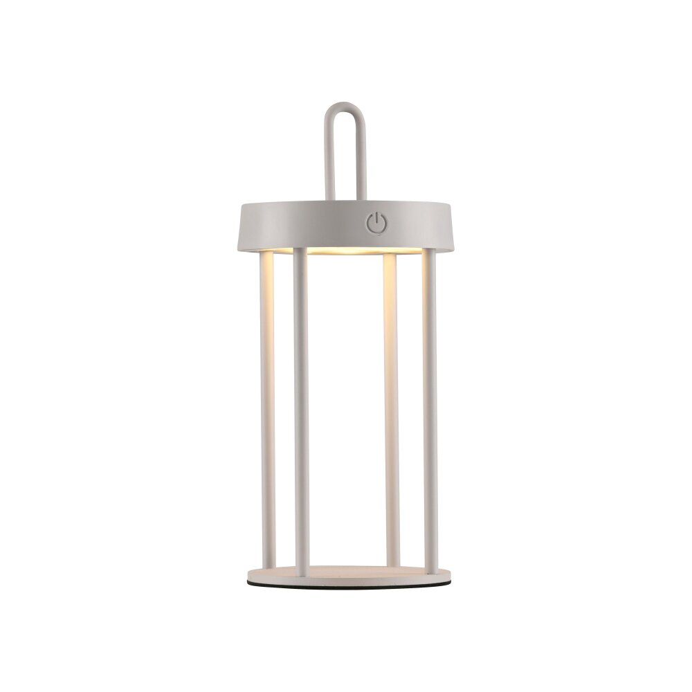Leuchten Direkt lights ANSELM table lamp LED grey, 1-light source