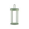 Leuchten Direkt lights ANSELM table lamp LED green, 1-light source