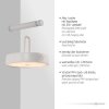 Leuchten Direkt lights ARMA pendant light LED white, 1-light source