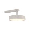 Leuchten Direkt lights ARMA pendant light LED grey, 1-light source