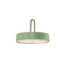 Leuchten Direkt lights ARMA pendant light LED green, 1-light source