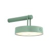 Leuchten Direkt lights ARMA pendant light LED green, 1-light source