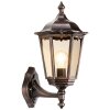 LCD lights Arrach wall light copper, black, 1-light source