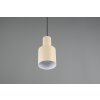 Trio lights Agudo pendant light beige, 1-light source