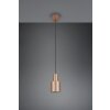 Trio lights Agudo pendant light brown, 1-light source