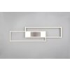 Trio lights ALBANY ceiling light LED matt nickel, 1-light source, Remote control