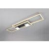 Trio lights ALBANY ceiling light LED black-gold, 1-light source, Remote control