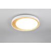 Reality lights Aleta ceiling light LED gold, 1-light source, Remote control