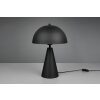 Mushroom Lamp  Trio lights Alfie table lamp black, 1-light source