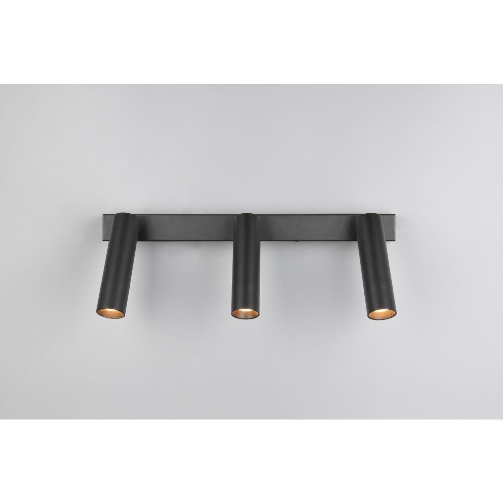 Trio lights Ambala ceiling spotlight LED black, 3-light sources