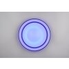 Reality lights Arco ceiling light LED black, 1-light source, Remote control, Colour changer