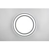 Reality lights Arco ceiling light LED black, 1-light source, Remote control, Colour changer